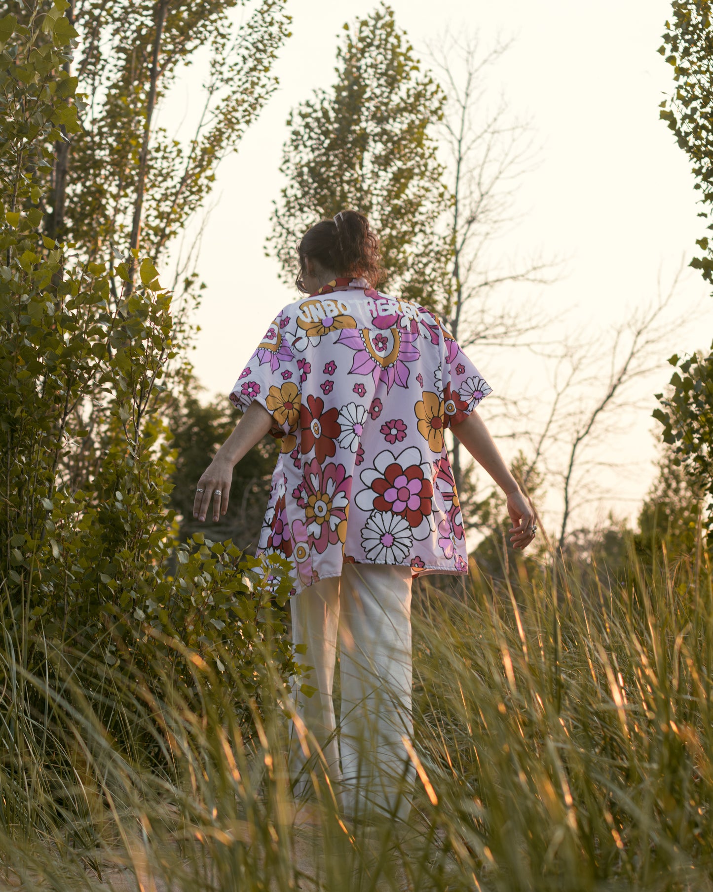 Floral Bloom Button Down