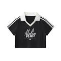 Women’s Cropped Sports Kit (Black)