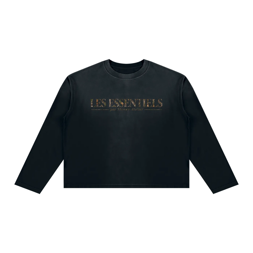 Les Essentiels - Black Camo Long Sleeve