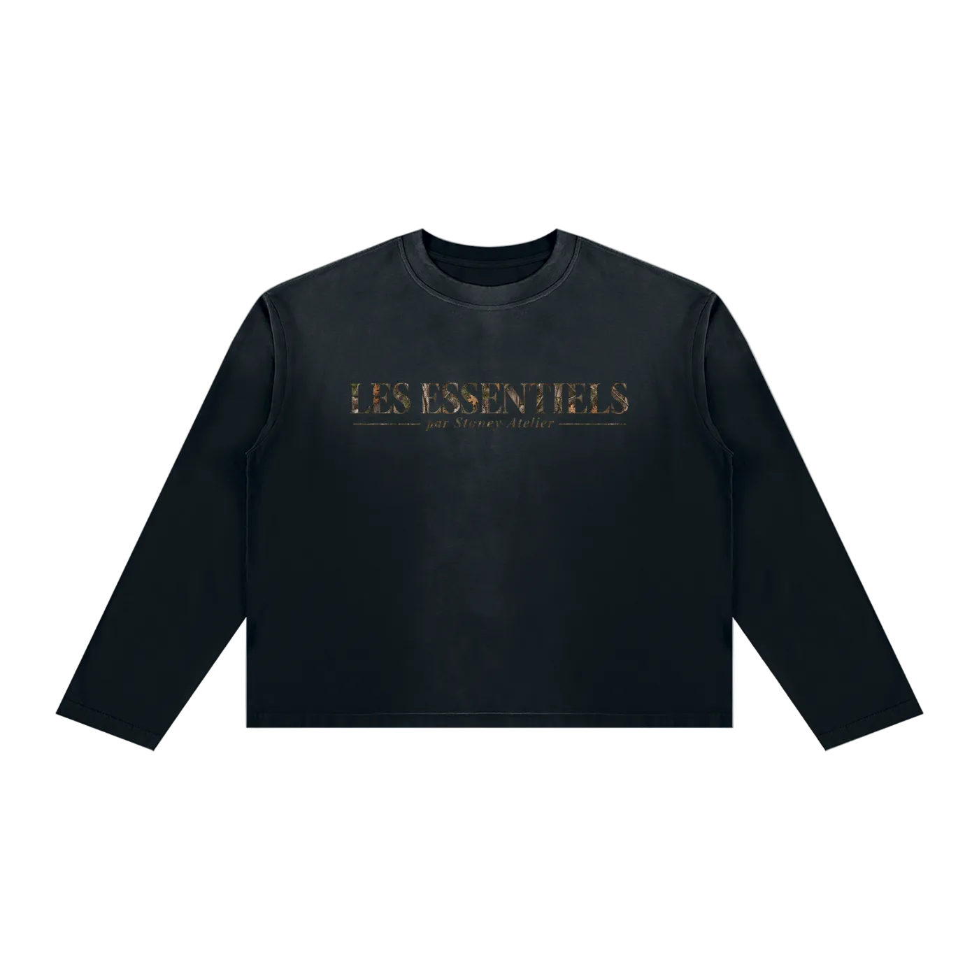 Les Essentiels - Black Camo Long Sleeve