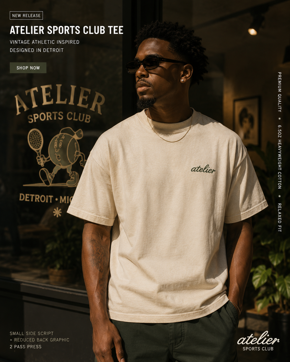 Atelier Sports Club Tee