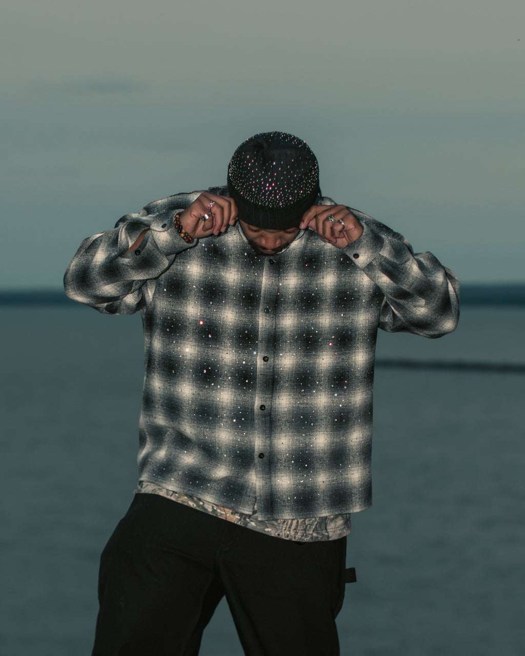Star Rhinestone Flannel | Archive — Stoney Atelier