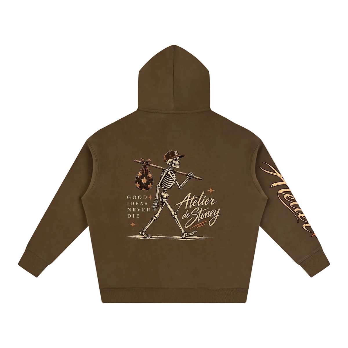 Spooky Atelier Oversized Fleece Hoodie