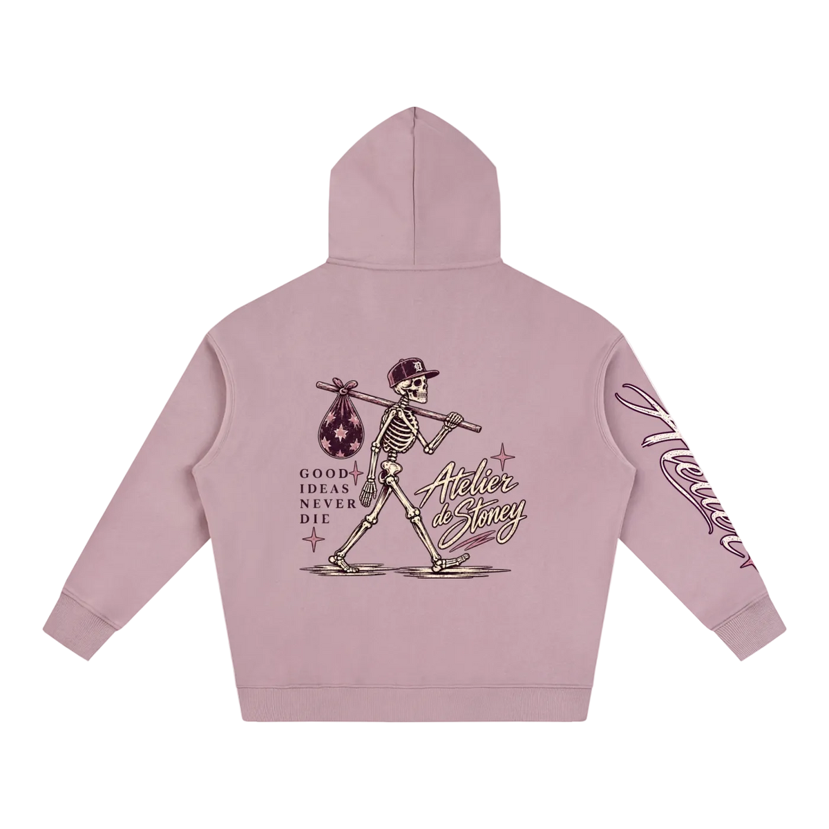 Spooky Atelier Oversized Fleece Hoodie