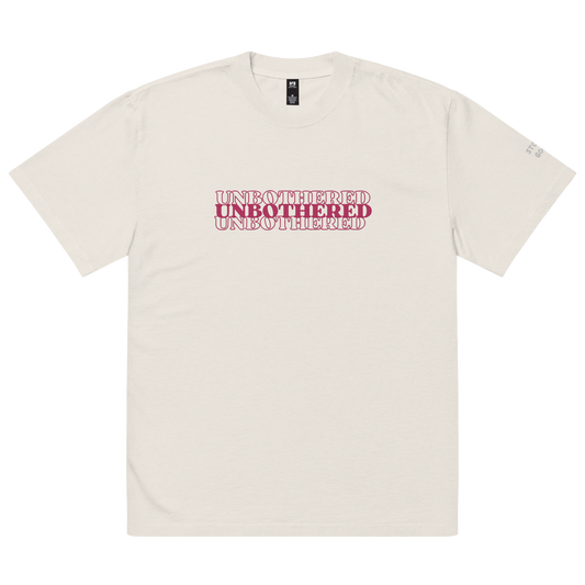 Thank you, Unbothered T-shirt (embroidered)