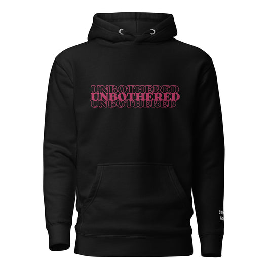 Thank You, Unbothered Hoodie (Embroidered)